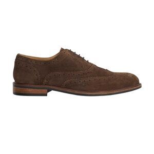 Dune London Mens Baltics Suede Brogues / Brown